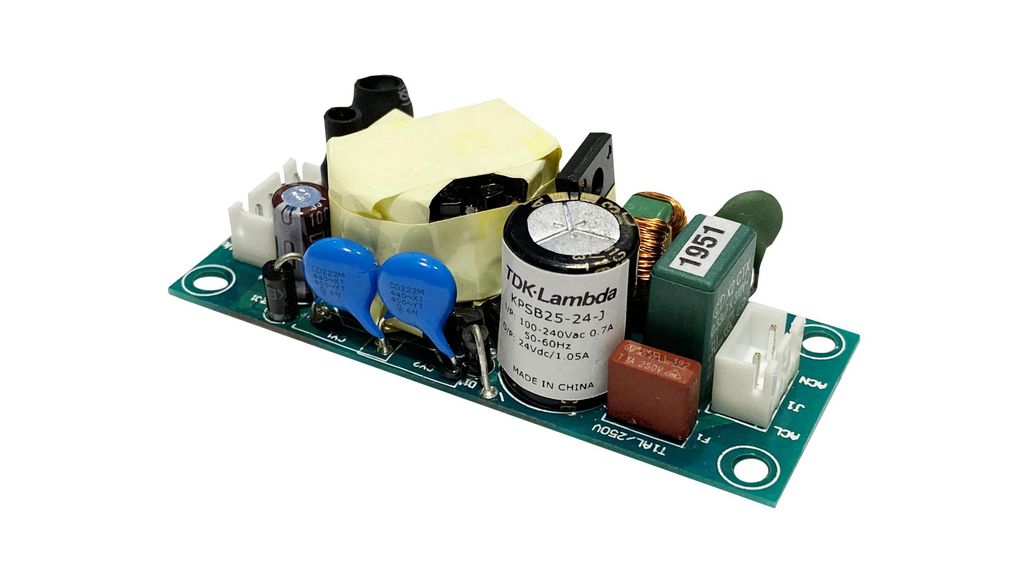 KPSB25-12-J | TDK-Lambda Kretskortsmonterade aggregat 25W 12V 2.1A ...